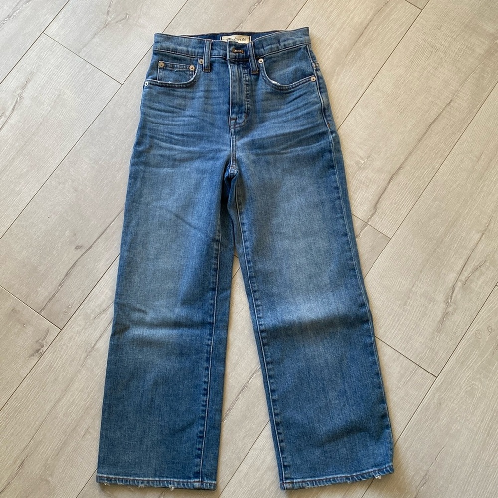 Madewell Slim Wide Leg Crop